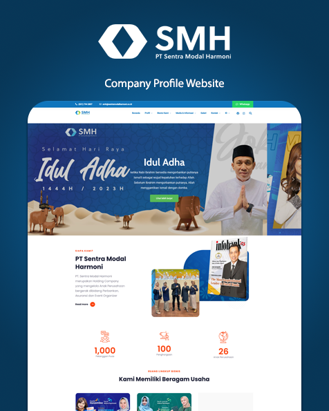 Thumbnail portfolio SMH Company Profile Web - Loolin